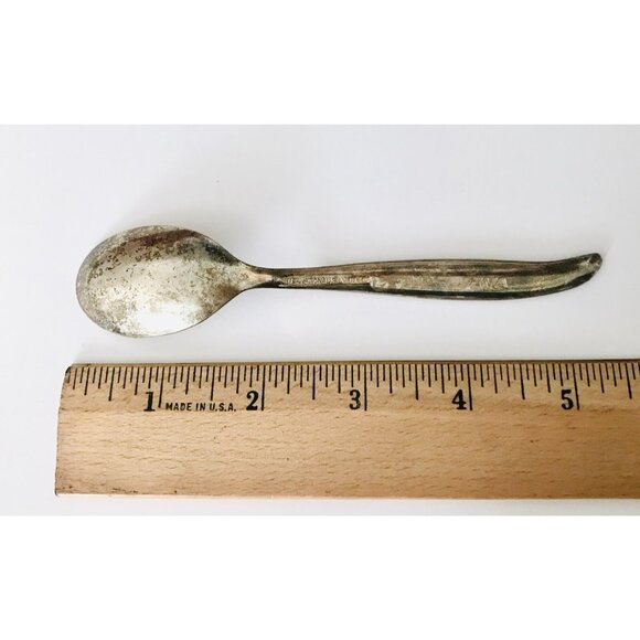 Vintage TWA Airlines Dining Service Spoon Flight Silverware International Silver - Picture 3 of 3